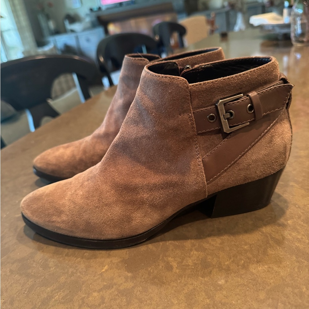 Aquatalia Suede Ankle Boot